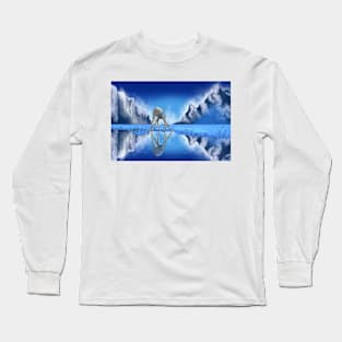 The rare Arctic Giraffe Long Sleeve T-Shirt